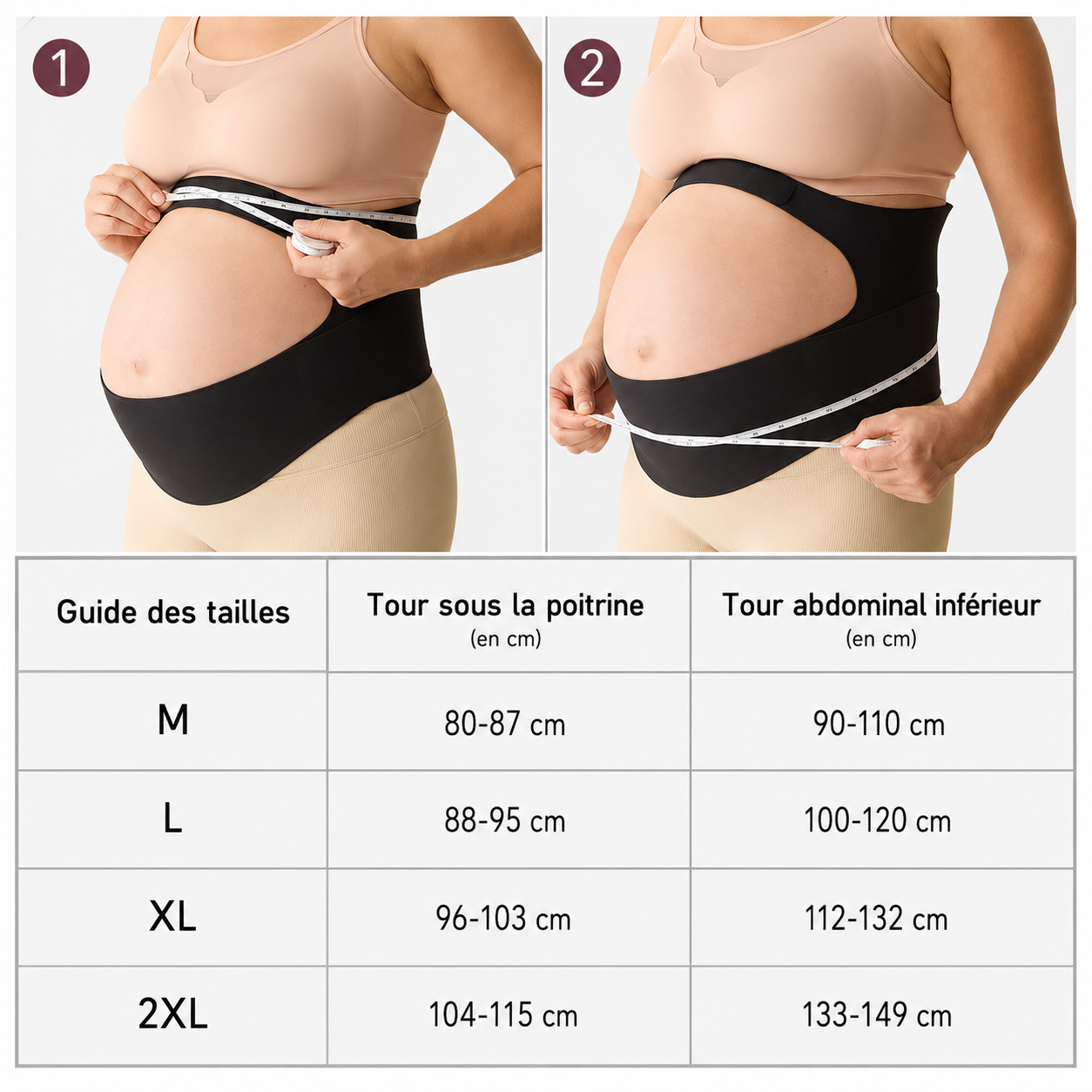 Ceinture de Grossesse Ergonomique